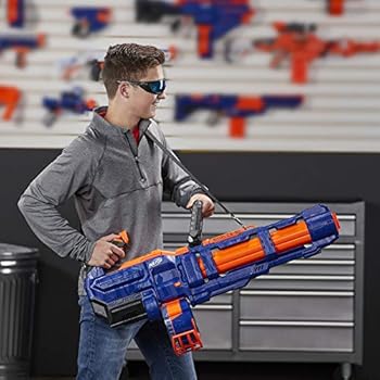 Nerf Elite Titan CS-50 and Official Nerf Elite Darts